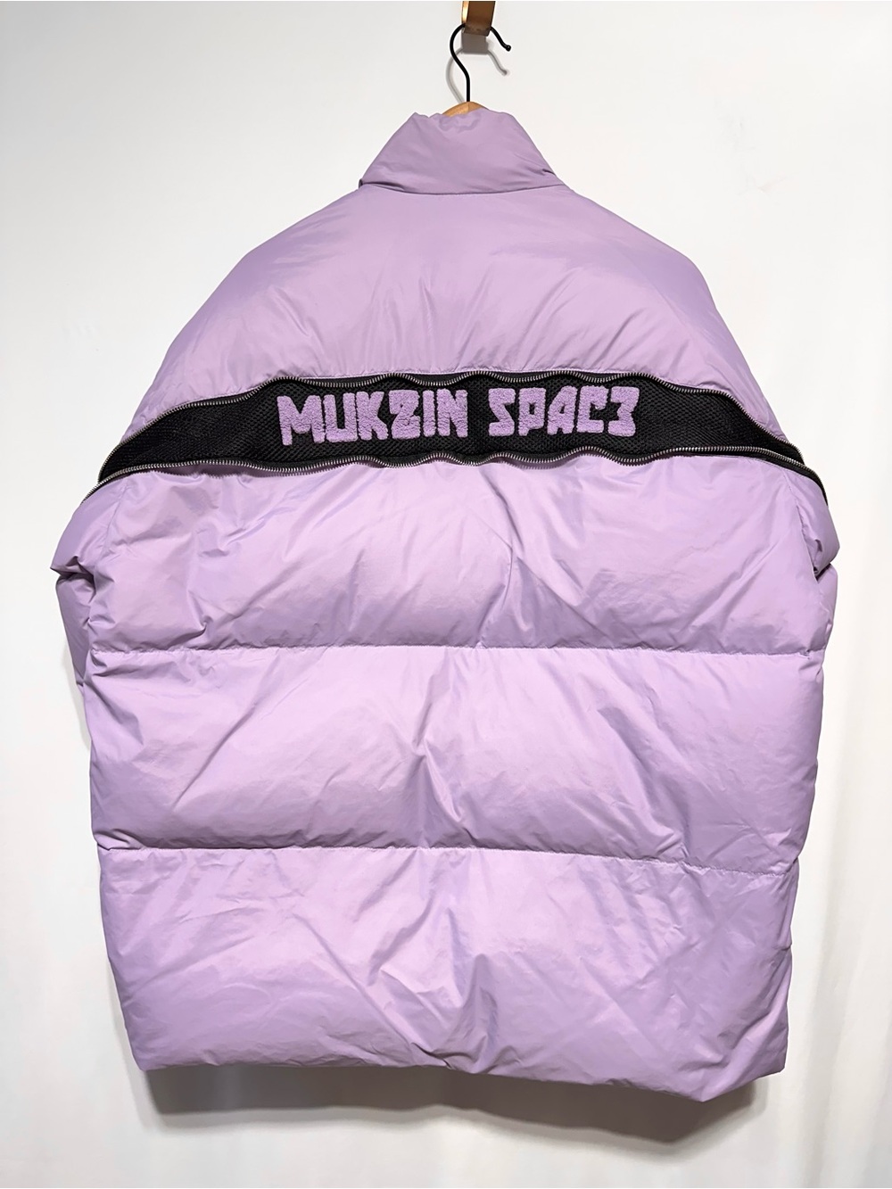 MUKZIN Space Lavender 90% Duck Down Oversized Puffer Jacket M - Picture 5 of 13